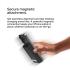 Belkin BoostCharge Wireless Power Bank 5000mAh MagSafe Charger 7.5W, Built-in Pop-up Kickstand - iPhone 17, Air, Pro, Pro Max, AirPods, Apple Watch, Google Pixel 10, etc. - Black